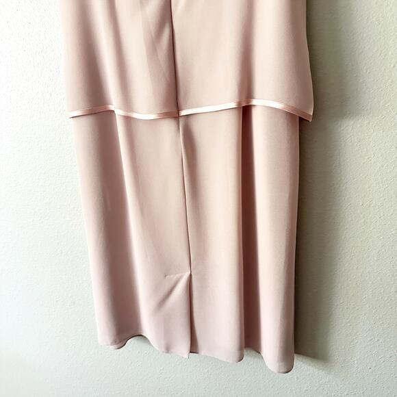 Vintage Patra Blush Pink Sequin Knee Length Dress Women’s Size 14 - Picture 7 of 12